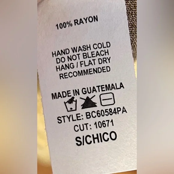 Only 1 Left: NWT Ces Femme Trendy Wide Leg Camel Boho Jumpsuit, 100% Rayon, Med - Picture 14 of 16